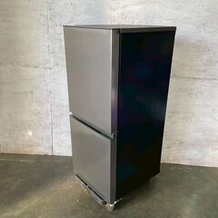 【AQUA】 アクア 2ドア ノンフロン冷凍冷蔵庫 AQR-14N(S) 動作確認済み 135L キッチン 2023年製 シルバー A0886の画像