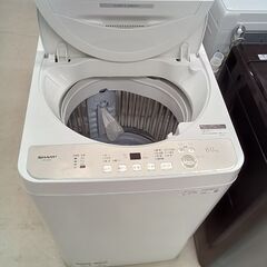 リユースのサカイ栃木店★ジモティ割あり★ SHARP 洗濯機 ES-GE6H 6.0kg 24年製 動作確認／クリーニング済み TC11669の画像