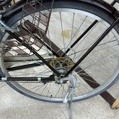 ★リユースのサカイ高崎店★TJ13431  自転車 ２７インチ 茶 クリーニング済みの画像