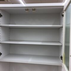 【ジャングルジャングル和歌山店】【Wa3301】レンジボード　ホワイト　リユースショップ リサイクルショップ 中古家具 中古家電 中古自転車 古着 冷蔵庫の画像