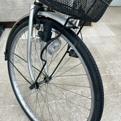 ★リユースのサカイ高崎店★TJ13432  自転車 26インチ シルバー クリーニング済みの画像