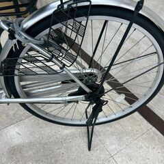 ★リユースのサカイ高崎店★TJ13432  自転車 26インチ シルバー クリーニング済みの画像