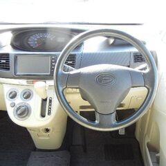 平成２１年式　ダイハツ　ムーブ　Ｌ　７１８５３キロ　キーレス　ワンゼグＴＶ　ＣＤ　社外１３インチアルミの画像