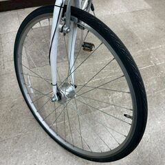 ★リユースのサカイ高崎店★TJ13433  自転車 不明 白 クリーニング済みの画像