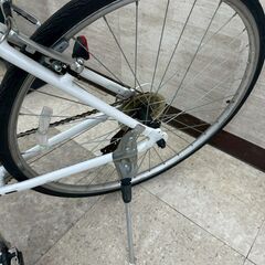 ★リユースのサカイ高崎店★TJ13433  自転車 不明 白 クリーニング済みの画像