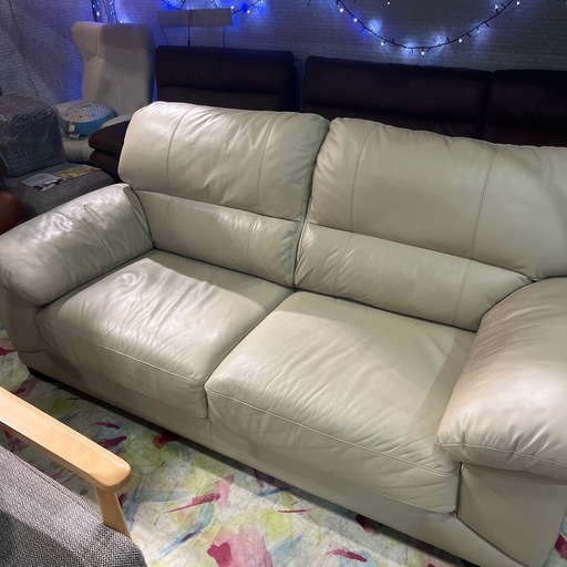 2Pソファ　クリーム