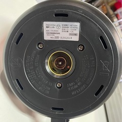 Design and Style　D&S　電気ケトル　DS.8694　1.2L　レトロ　湯沸かし　紅茶　お茶　コーヒー　レッド　赤　稼働確認済　中古　③の画像