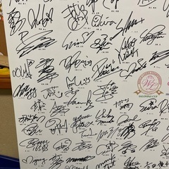 ゴルフ選手サインの画像