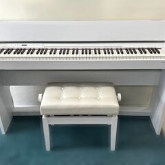 【自社配送は札幌市内限定】Roland/ローランド 電子ピアノ F-140R ホワイト 2020年製 動作OK 中古【USED】の画像