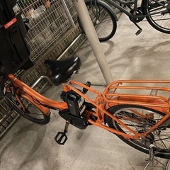 パスベビー　前乗り　電動自転車の画像