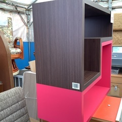 棚 ピンク×茶色 管2251121FK (ベストバイ 静岡県袋井市)の画像