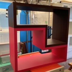 棚 ピンク×茶色 管2251121FK (ベストバイ 静岡県袋井市)の画像