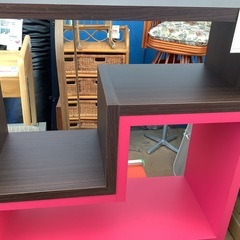 棚 ピンク×茶色 管2251121FK (ベストバイ 静岡県袋井市)の画像
