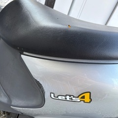 原付バイク　スズキlet's4の画像