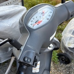 原付バイク　スズキlet's4の画像