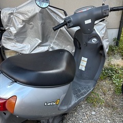 原付バイク　スズキlet's4の画像