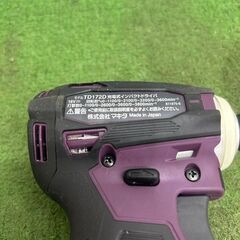 マキタ TD172DZAP 充電式インパクトドライバー【野田愛宕店】【店頭取引限定】【中古】管理番号：ITS24B2GIO08の画像