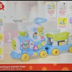 乗用玩具　トップトッツ　4in1ラーニング&アクティビティトレイン　電車の画像