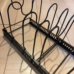 縦置き収納キッチングッズの画像