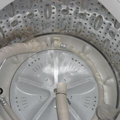 （★1台限り★洗濯機続々入荷のため値下げ特価★通常￥9,900 →￥8,000★）ヤマダ電機　全自動洗濯機５.０ｋｇ　２０１７年製　YWM-T50A1　白　単身向けサイズ　　高く買取るゾウ八幡東店の画像