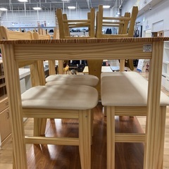 【軽トラック90分無料貸出サービス有】ペガコーポレーション　ダイニング4点セットの画像