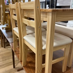 【軽トラック90分無料貸出サービス有】ペガコーポレーション　ダイニング4点セットの画像