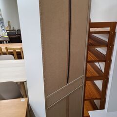 J1826【リユースのサカイ柏店】佐藤産業　食器棚　CTS180-60G　ブラウン　クリーニング済みの画像