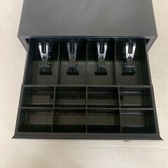 【TOWA】 東和メックス 電子レジスター キャッシュドロア ZIN26Z-1002AHX 鍵付き レジキャッシャー A0887の画像