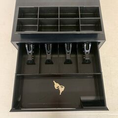 【TOWA】 東和メックス 電子レジスター キャッシュドロア ZIN26Z-1002AHX 鍵付き レジキャッシャー A0887の画像