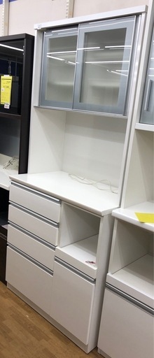 【ドリーム川西店御来店限定】☆ジモティー見たよ♪割引☆ ニトリ 2枚扉オープンボード  クリーニング済み 【99560000037071】