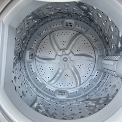 設置まで👏一人暮らし家電セット✨大きめホワイト２点セット👀🤍の画像