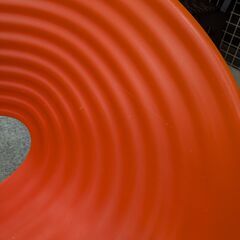 【エレガントなプラスチック製シェルチェア】Vitra. ヴィトラ Tom Vac トムバックチェア ミーティングチェア チェア 椅子 イス：レッドの画像