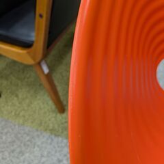 【エレガントなプラスチック製シェルチェア】Vitra. ヴィトラ Tom Vac トムバックチェア ミーティングチェア チェア 椅子 イス：レッドの画像