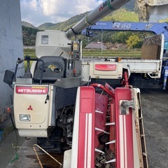 コンバイン　VM19G   523時間 三菱　の画像