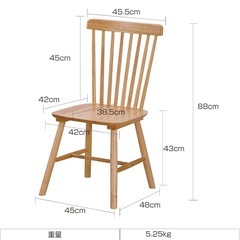 テーブル2台 椅子4脚の画像