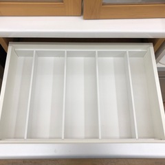 【ドリーム川西店御来店限定】☆ジモティー見たよ♪割引☆  2枚扉食器棚  クリーニング済み 【99560000035425】の画像