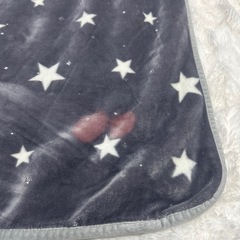 Francfranc フランフラン　星柄ブラウンケット　の画像