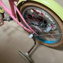 子供用自転車 マイメロの画像