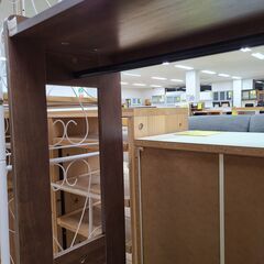 J1828【リユースのサカイ柏店】IRIS OHYAMA　アイリスオーヤマ　ハンガーラック　KWR-1260　ブラウン　クリーニング済み　参考価格9,200円の画像