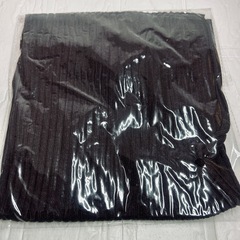 ネックウォーマー　リブ　ブラウン　保温 シルク カシミヤの画像