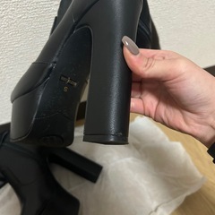 【R&E】太ヒールストレッチロングブーツの画像