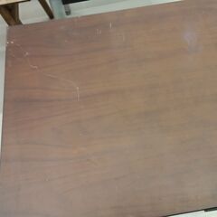 リユースのサカイ栃木店★ジモティ割あり★  机・袖机セット ブラウン W120×D60×H70 クリーニング済み TC11673の画像