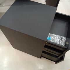 リユースのサカイ栃木店★ジモティ割あり★  机・袖机セット ブラウン W120×D60×H70 クリーニング済み TC11673の画像