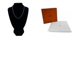エルメス HERMES ネックレス シルバー シェーヌダンクル シルバーの画像