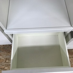 ジャングルジャングル貝塚店　松田家具　レンジボード　ホワイト　大容量　貝塚市　二色浜　リサイクルショップの画像