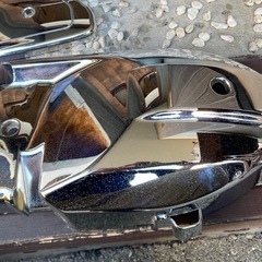 マジェスティ 125 メッキカバーの画像