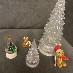 光る⭐︎ミニクリスマスツリー　の画像