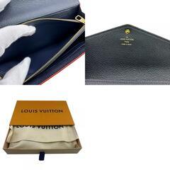 ルイヴィトン LOUIS VUITTON 長財布 アンプラント ポルトフォイユサラ フラップ 二つ折り M62125 マリーヌルージュの画像