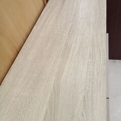 リユースのサカイ栃木店★ジモティ割あり★  棚 ベージュ W91×D33×H90.5 クリーニング済み TC11676の画像