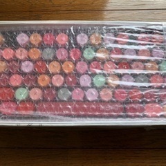 カラフルな パソコン用キーボード マウス セットの画像